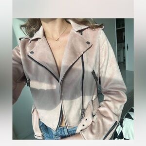 Saks fifth avenue suede jacket